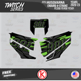 thumbnail image 3 of Kalair GFX Graphics Kit for Husqvarna Enduro 4-STORKE FE350,FE450 and FE501 (2020-2023) Twitch Series, 3 of 5