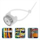thumbnail image 5 of 10 Soportes Magnéticos para Cables, Base de Nailon con Fijación Estable para Cables, de Cremallera, Color Plateado., 5 of 5