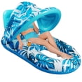 thumbnail image 4 of XTEILC Inflatable Adults Pool Toys & Floats with Detachable Sun Shade Canopy, 4 of 10