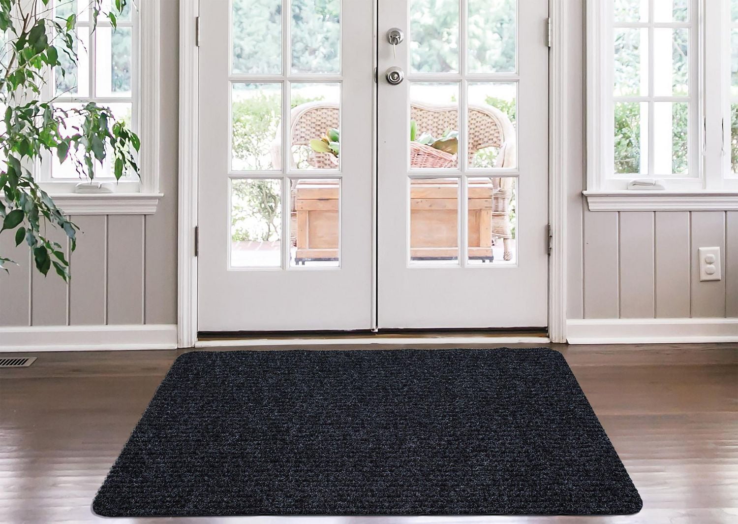 Ottomanson Lifesaver Collection Utility Ribbed Stair Tread
