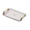 thumbnail image 4 of veasfak Serving Tray Rectangular Bathroom Organizer for Restaurant Hotel Living Room M, 4 of 9