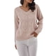 thumbnail image 1 of Gibobby Suéter de Cuello en V para Mujer, suéter ligero con cuello en V para mujer, liso, ajuste delgado(Rojo,M), 1 of 5