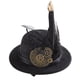 thumbnail image 5 of Sombrero de fieltro Steampunk Metal con cabeza de Usar remache gótico Unisex Estilo metálico Engranajes para Jazz Cosplay Fiesta Sunnimix sombreros de copa negros, 5 of 8