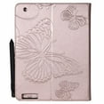 thumbnail image 2 of Dteck iPad 2 3 4 Tablet Case, Slim Butterfly Leather Wallet Cover With Auto Wake Sleep, 2 of 6