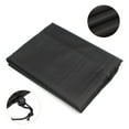 thumbnail image 2 of 48''X24''X28'' Waterproof Patio Furniture Cover with Drawstring Sun Rain Snow Heavy Duty Windproof Outdoor Dustproof UV Resistant Protection for Table and Chair, Black, 2 of 7