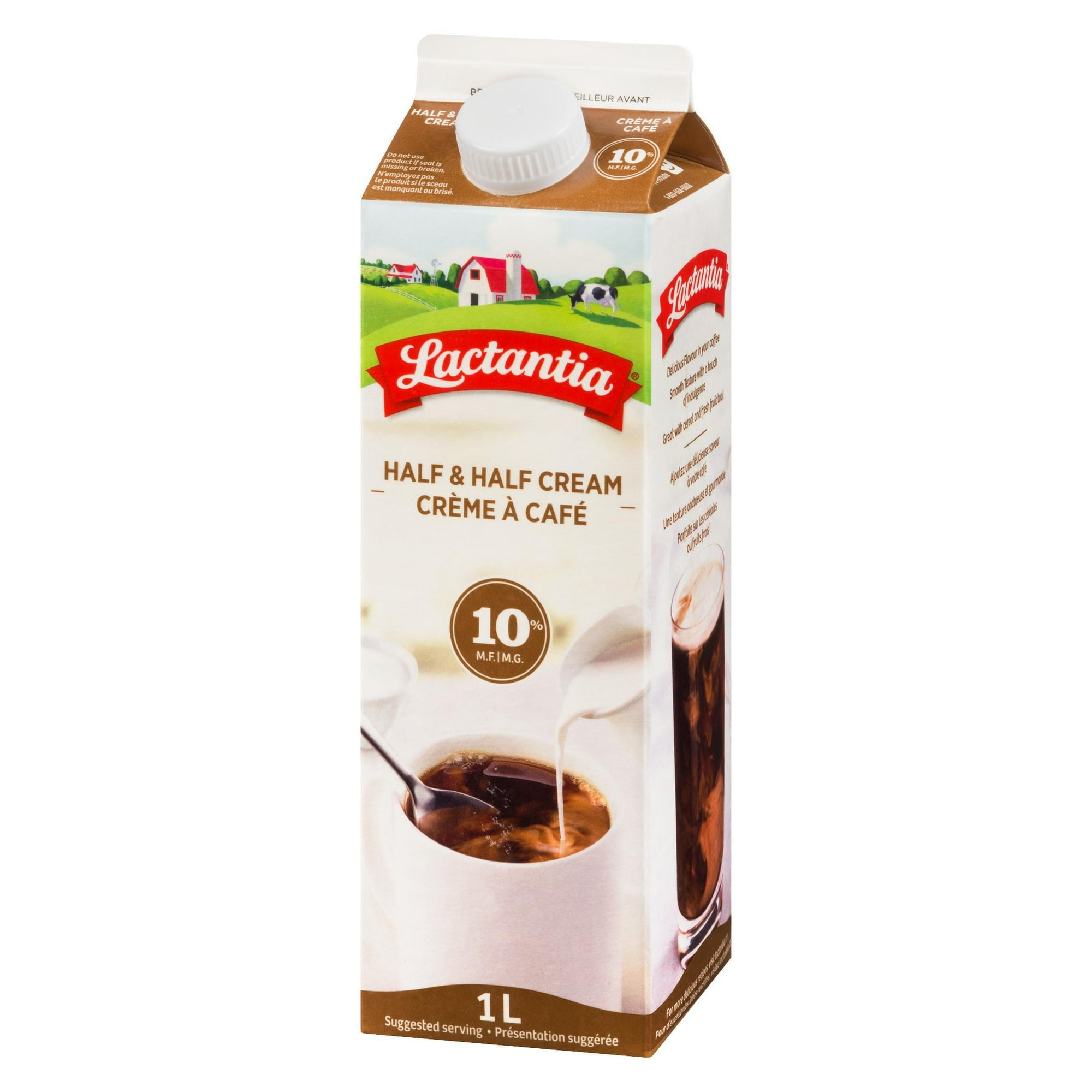 Lactantia 10% Half & Half Cream, 1L