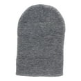 thumbnail image 3 of Empire Cove Knit Cuffed Beanie Hat Cap Warm Winter Men Women Toboggan Heather Grey, 3 of 6