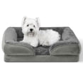 thumbnail image 1 of Cama Ergonómica para Perro Magma Life Poliéster Color Gris, 1 of 6