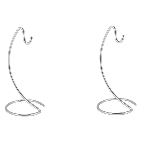 2X Banana Holder Modern Banana Hanger Tree Stand Hook for Kitchen Countertop Banana Stand,B