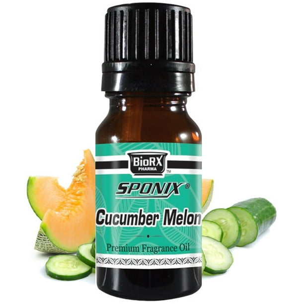 Cucumber Melon Fragrance Oil Aromatic Quality Scented Perfume Oil Perfume 10 mL by Sponix Made