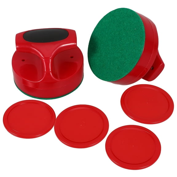 Air Hockey Set Pucks and Paddles Ice Supplies Household Pusher Kit Game Accessories Child