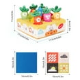 thumbnail image 3 of STPToys Montessori Sensory Toys for 6-12 Months,Pulling Carrot Tissue Box Toy Busy Board Toy Early Education Toys Birthday Christmas Gift - Yellow, 3 of 7