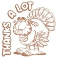 thumbnail image 2 of Mens Garfield Thanks A Lot Turkey T Shirt, 2 of 5