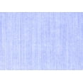 thumbnail image 1 of Ahgly Company Machine Washable Indoor Rectangle Oriental Blue Industrial Area Rugs, 2' x 5', 1 of 4