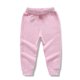 thumbnail image 4 of Odeerbi 1-10 Años Niños Niñas Algodón Pantalones Workout Athletic Deportes Jogger Pantalones Color Sólido Cintura Elástica Casual Joggers, 4 of 5