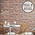 thumbnail image 5 of Transform Red Brick Peel and Stick Wallpaper, 5 of 7