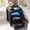 Black, variant on VKCC Nightstand with LED Light & Drawer,Smart 3-Color Motion Sensor LED Lights,Hidden Drawer,Bedside Table for Bedroom,Blue