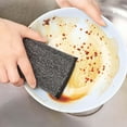 thumbnail image 5 of SouMaox Stainless Steel Scrubber Sponge Dual Action Metallic Mesh Scouring Pad Dish Washing Tool for Kitchen Surface Debris Removal, 5 of 9