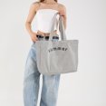thumbnail image 3 of Bolso Hombro para Mujer Mano A Rayas Cierre Cerrojo Al Aire Libre, 3 of 7