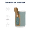 thumbnail image 2 of Baby Bottle Warmer Bag USB Powered Heater Insulated Heating Bag Travel Portable in Car Heater Warm Milk Thermostat Green, 2 of 8