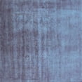 thumbnail image 1 of Ahgly Company Indoor Square Oriental Light Blue Industrial Area Rugs, 8' Square, 1 of 4