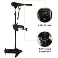 Costway New 86lbs Freshwater Transom Mounted Trolling Motor 36" Shaft
