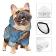 thumbnail image 3 of Xecao Dog Angel Ascension Pattern Sweatshirts Winter Pet Dog Hoodie Puppy Coat Dog Sweaters Dog Clothes with Hat Dog Clothes Costume Outfit,Small Pets Wear-Small, 3 of 7