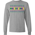 thumbnail image 3 of Inktastic Mardi Gras Mirror Words Long Sleeve T-Shirt, 3 of 5