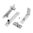 thumbnail image 1 of Bisagras pivotantes para puertas, bisagras para puertas interiores, herrajes de fácil instalación, rotación para estanterías de granja, puertas de Rotación de, 1 of 7
