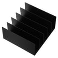 thumbnail image 5 of HAMPPLIES 1Pack Black Desktop Document Holder Metal Mail Organizer for Desk Letter Holding File Sorting, 5 of 7