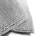 thumbnail image 7 of Your Zone Kids Gray Memory Foam Noodle Single Bath Rug with Nonslip Backside, 17" x 24", 7 of 7