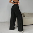 thumbnail image 5 of Wide Leg Sweatpants Women, Comdrip Women's Casual Loose Pants Low Waist Baggy Joggers Palazzo Trousers Sweatpants for Yoga Lounge Womens Lounge Pants Black XS, 5 of 8