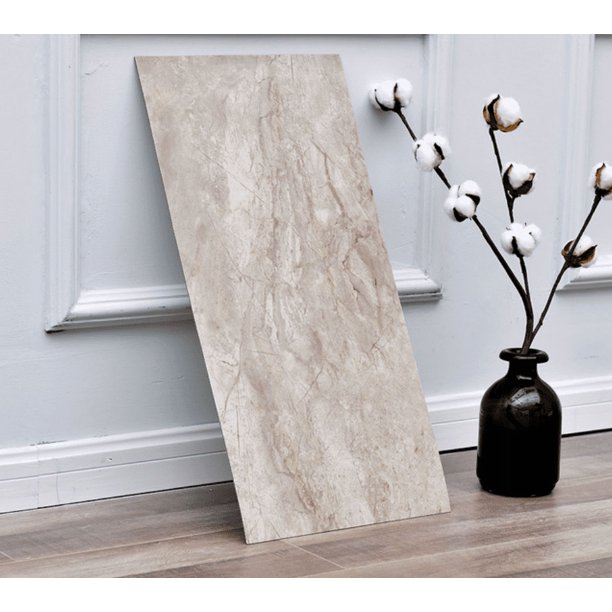 Etiqueta engomada del piso del PVC de la cocina del baño Papel pintado autoadhesivo del azulejo del baño Papel pintado impermeable del fondo de mármol de la sala de estar Papel pintado imper