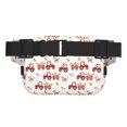 thumbnail image 3 of Lsque Sac Banane Carré à Double Couche avec Motif d'Animaux de Ferme, Tissu en Sergé Durable avec Ceinture Réglable, Randonnée en Plein Air, Course, Voyage, 3 of 9