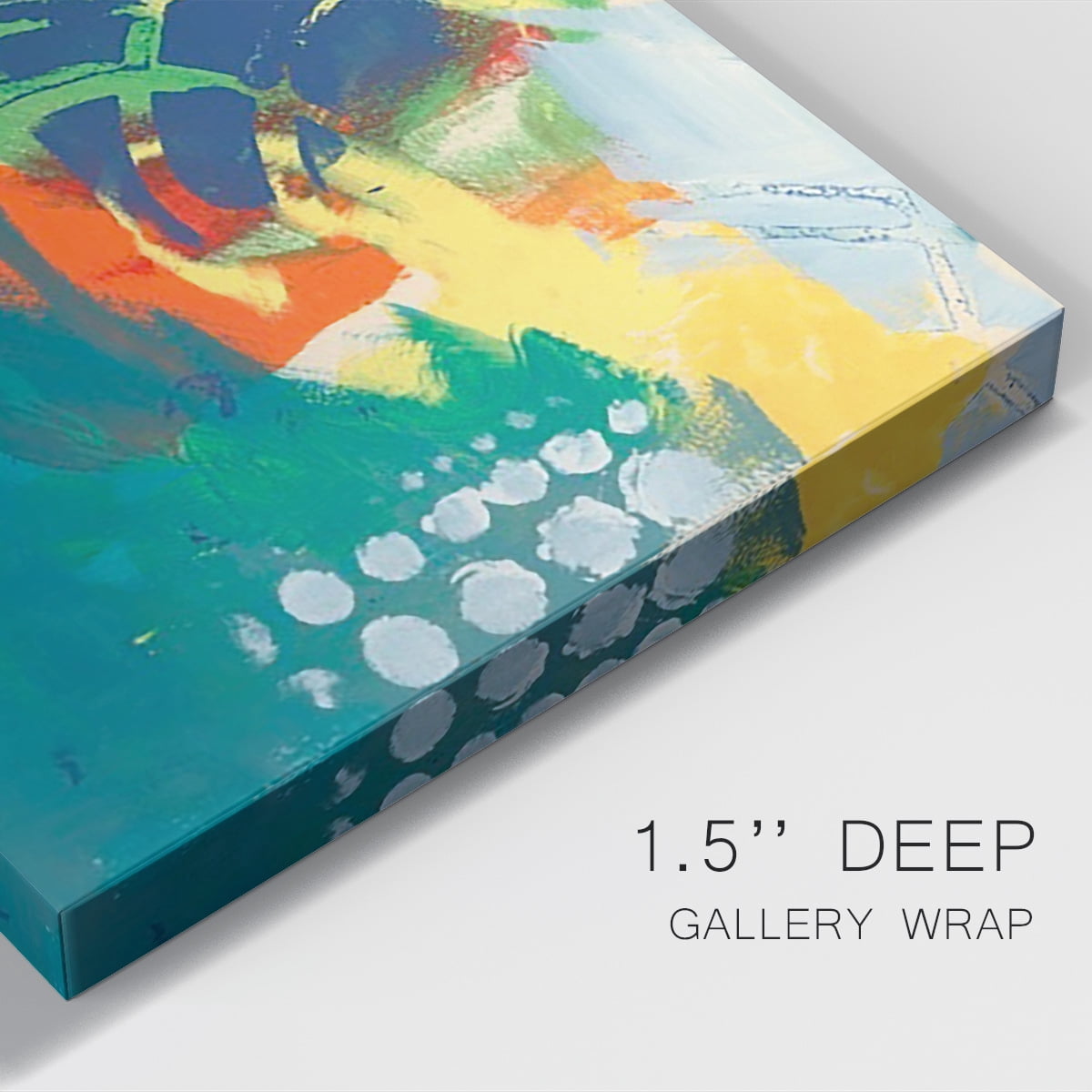 Tropical Graphics II Premium Gallery Wrapped Canvas - Ready to Hang