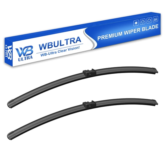WBULTRA 24"   20" Premium Wiper Blades: 2-Pack Windshield Wipers for BMW X5 2007-2011 BMW X6 2008-2011 - All - Season Beam Design