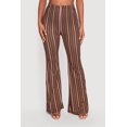 thumbnail image 3 of Women's High Waisted Printed Pattern Flared Leggings, 3 of 4