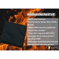 thumbnail image 2 of OvenGuard Hot Pad 8" x 8", Burn and Steam Protection, 500 Degree Temp Rating, Hang Up Loop, Black, Sold by The Each, 2 of 3