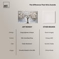 thumbnail image 6 of Branchborne Elegance Canvas Colorful Tree Art by Art Remedy, Gallery Wrapped, 45" x 30", 6 of 7
