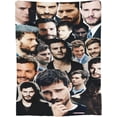 thumbnail image 3 of Blanket Jamie Dornan Ultra-Soft Micro Fleece Wollen Blankets Throw Blankets Carpet Gift for Home Decoration,Decor Sofa,Office,Dormitory Bed car Camp Couch All Seasons, 3 of 6