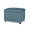 Cyan, variant on Joveco Storage Ottoman, 24" Fabric Rectangle Tufted Foot Rest Stool for Living Room Bedroom, Beige