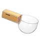 thumbnail image 5 of Cuchara graduada con caja de almacenamiento a prueba de insectos, mango extraíble, cuchara medidora transparente de 40 ml a 160 ml, herramienta de cocina para cocinar fideos de arroz., 5 of 8