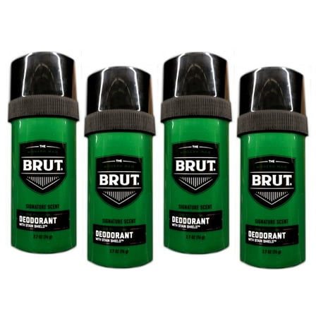 BRUT Deodorant Stick Original Fragrance 2.50 oz (Pack of 4)