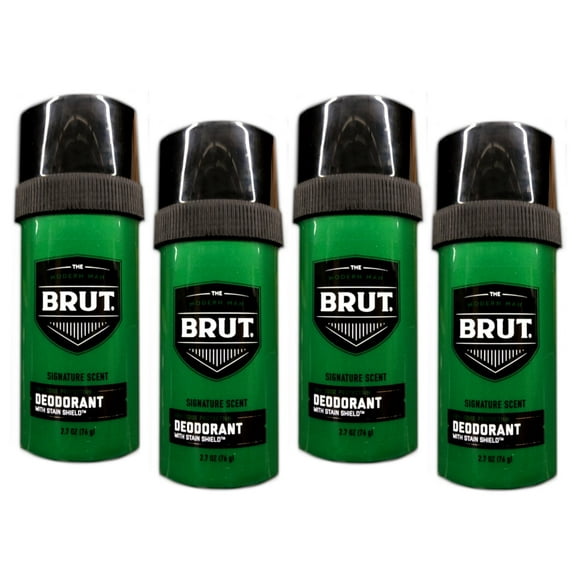 BRUT Deodorant Stick Original Fragrance 2.50 oz (Pack of 4)