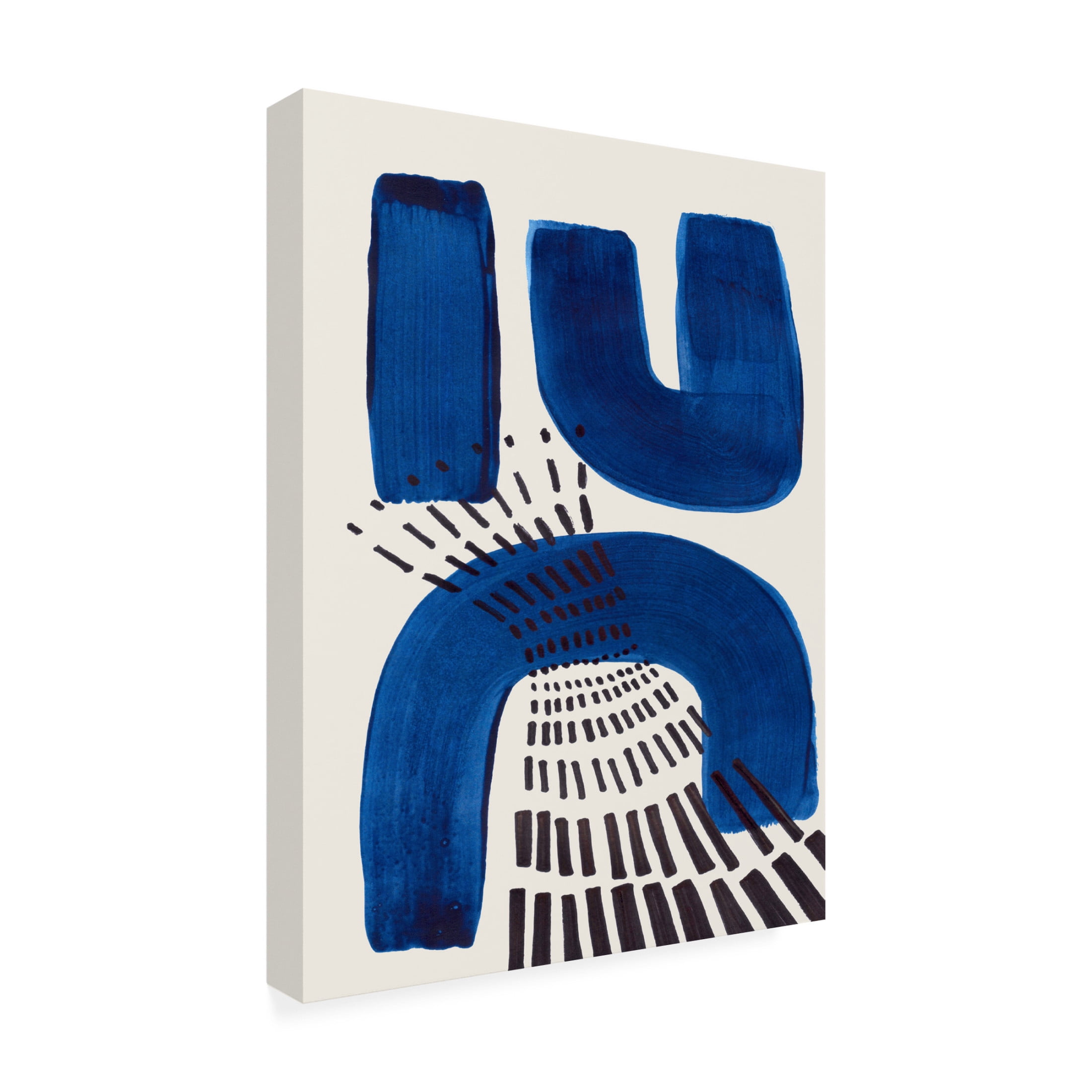 Trademark Fine Art Ejaaz Haniff  Blue Magnet Canvas Wall Art