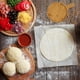 thumbnail image 5 of Bandeja de pizza de madera y tabla de corte adecuada para cocina y sala de estar, 5 of 7
