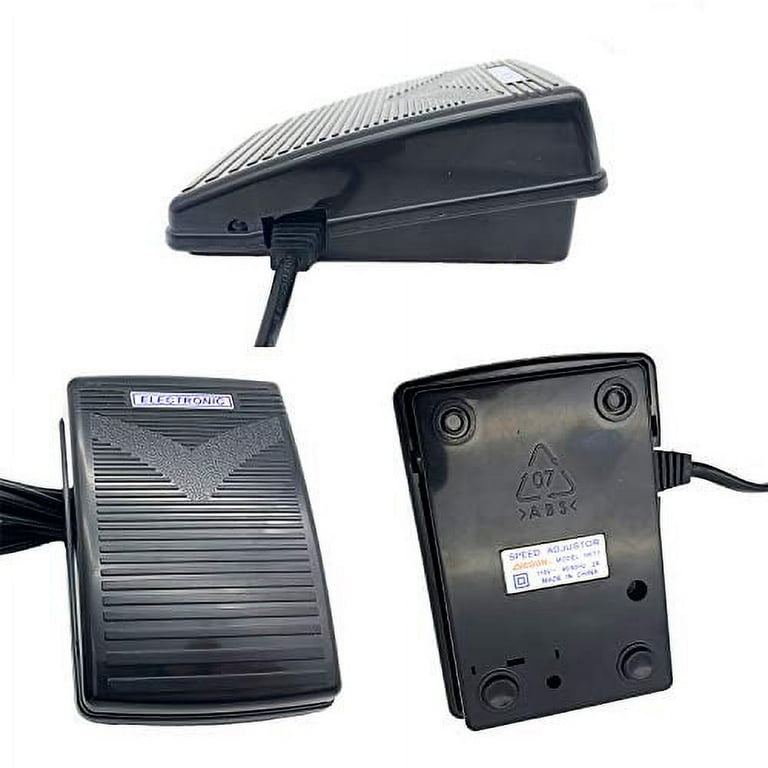 BRIGHTLYLIT Foot Pedal Controller and Power Cord for Singer BRIGHTLYLIT Foot Pedal Controller and Power Cord for Singer