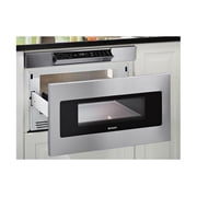 Sharp 30 In. Flat Panel Microwave Drawer Stainless Steel (SMD3070ASY)