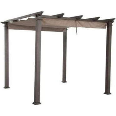 Garden Winds Replacement Canopy Top Cover for Home Depot Hampton Bay GFM00467F Pergola - Standard 350 Fabric Beige