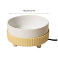 thumbnail image 3 of Thermostatic Heated Water Dish for with Consistent Warmth Quiet Pet Water Bowl Heater for Dog Cat Chicken Suitable for Home Kitchen Outdoor Use, 3 of 7
